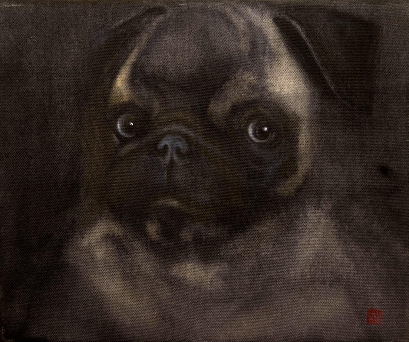  lucy,30x25 cm,ink-acrylic 