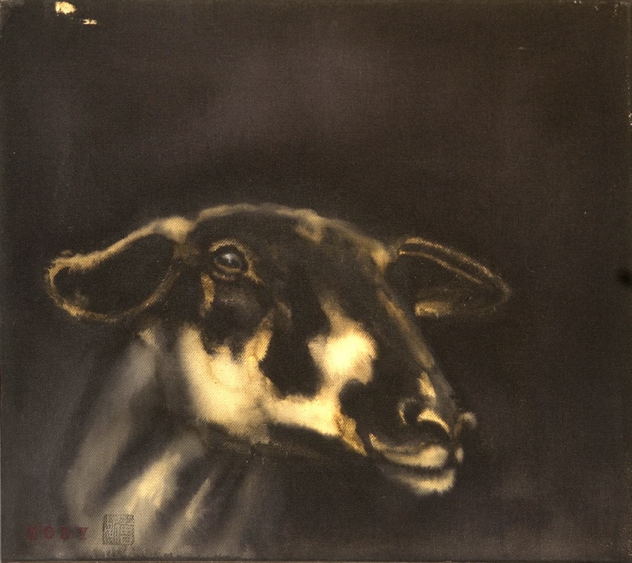  toby,42x37 cm,ink-acrylic 